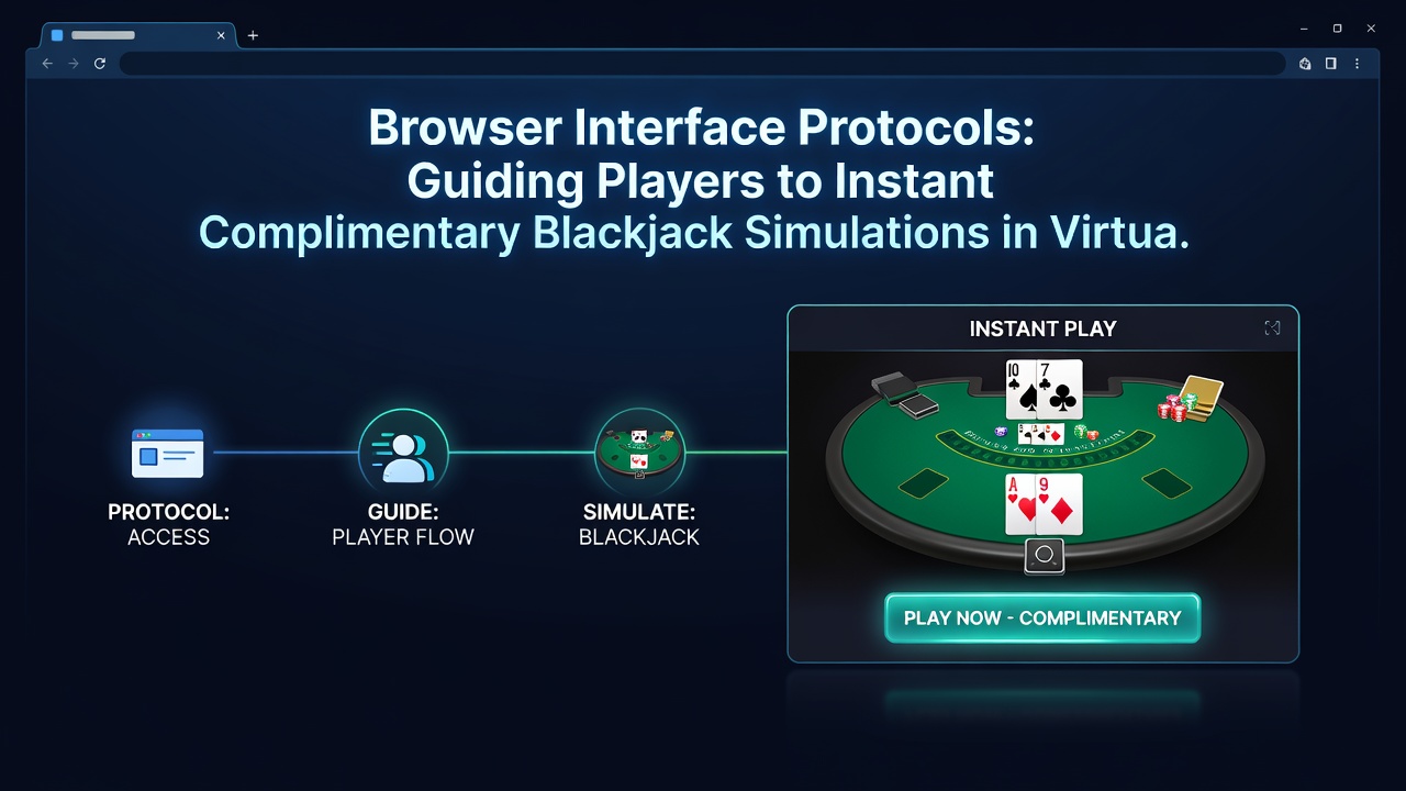 Detailed view of backend routing logic and interface elements supporting instant blackjack demo access