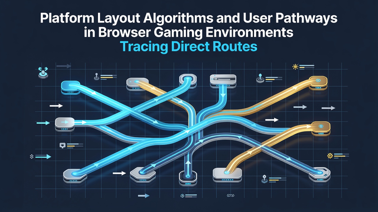 Flowchart of user pathways highlighting algorithmic routing to free card game simulations